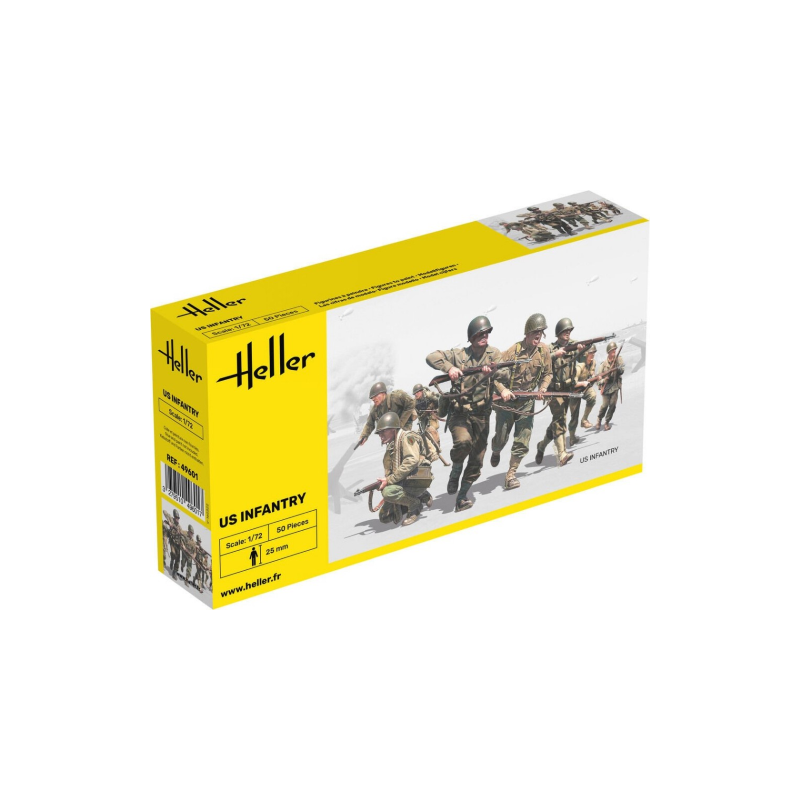 Heller  KIT 1 72 Uss Infanterie