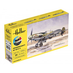 Heller Starter KIT 1 72 Messerschmitt BF109 k4