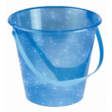 SEAU VIDE PAILLETÉ 17CM