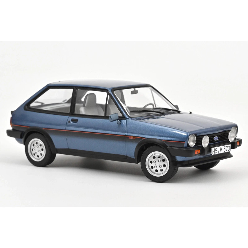 Norev 1.18 Ford Fiesta XR2 1981 Bleu métallisé