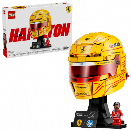 Lego 43022 Scuderia Ferrari HP Casque de Lewis Hamilton