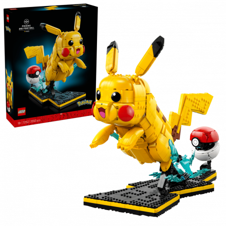 Lego 72152 Pokemon Pikachu et Poké Ball