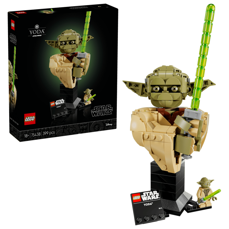 Lego 75438 Le buste de Yoda