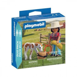 Playmobil 72026 Cavaliere avec Poulain