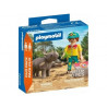 Playmobil 72025 Soigneur et Rhinoceros