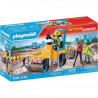Playmobil 71751 Ouvrier avec Rouleau Compresseur