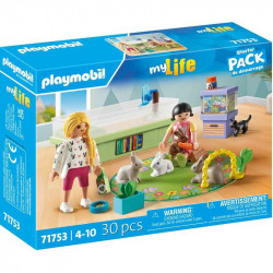 Playmobil 71753 Amimalerie avec enclos a lapin
