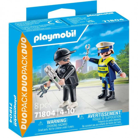 Playmobil 71804 Policier et Bandit