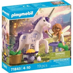 Playmobil 71843 Licorne Lavande avec une fee
