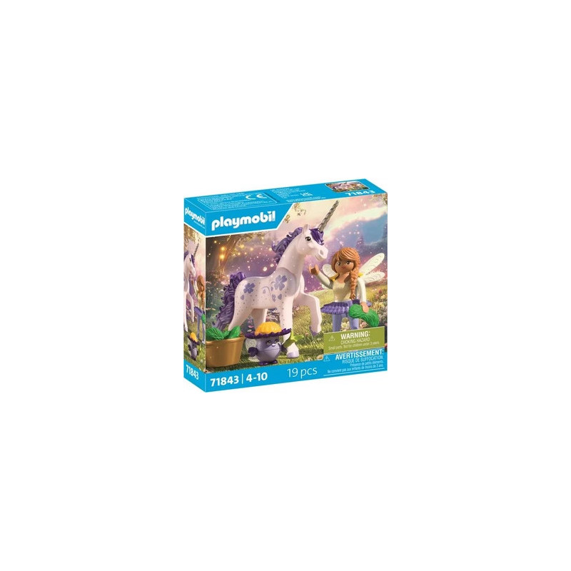 Playmobil 71843 Licorne Lavande avec une fee