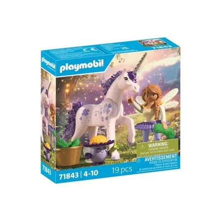Playmobil 71843 Licorne Lavande avec une fee