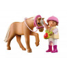 Playmobil 71887 Fille avec Poney