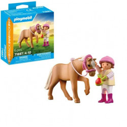 Playmobil 71887 Fille avec Poney