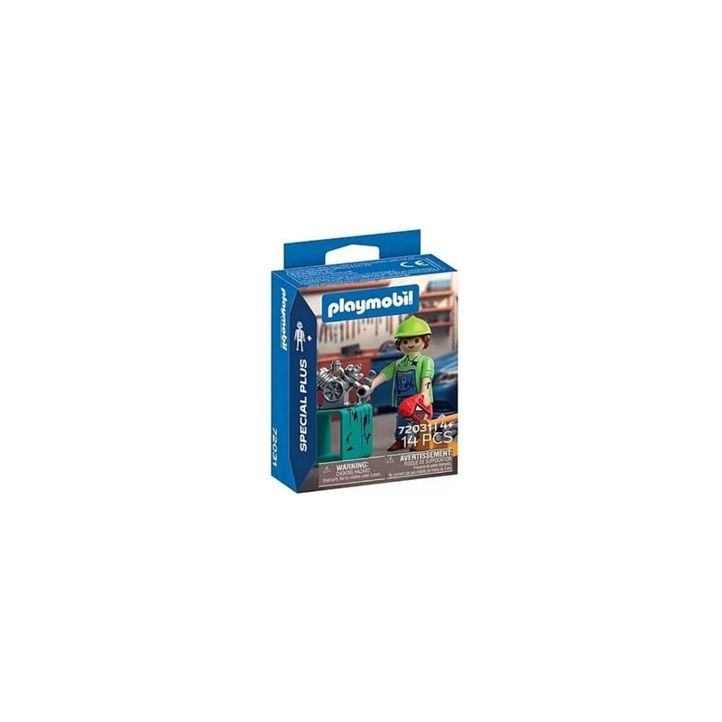 Playmobil 72031 Mecanicien plus Outils