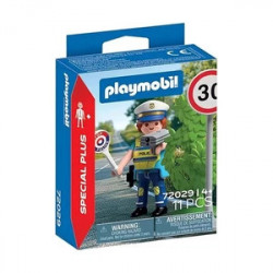 Playmobil 72029 Policier avec Radar de vitesse