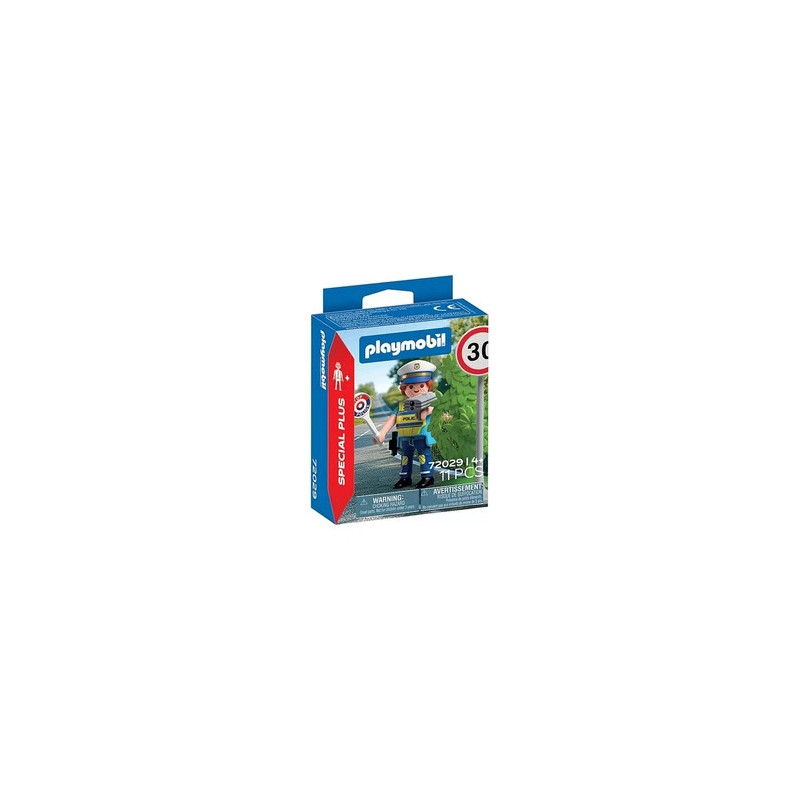 Playmobil 72029 Policier avec Radar de vitesse