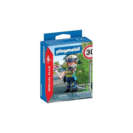 Playmobil 72029 Policier avec Radar de vitesse