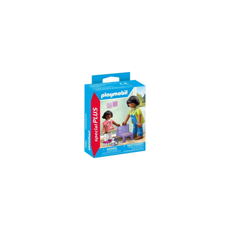 Playmobil 71881 Peinture Maman et Enfant