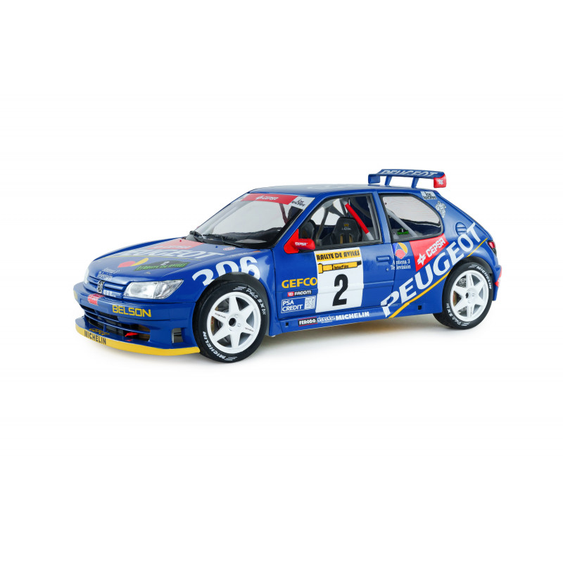 Solido 1.18 Peugeot 306 Maxi 1997 Rallye des Aviles
