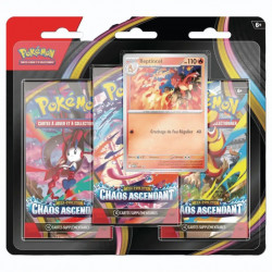 Pokemon Pack 3 booster Mega evolution Chaos Ascendant