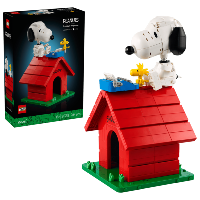 Lego 21368 Peanuts la niche de Snoopy