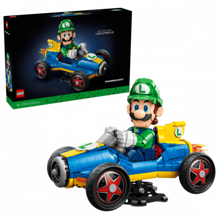 Lego 72050 Mario Kart  Luigi et Proto 8