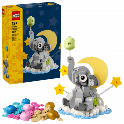 Lego 40814 Le bébé éléphant dans le ciel