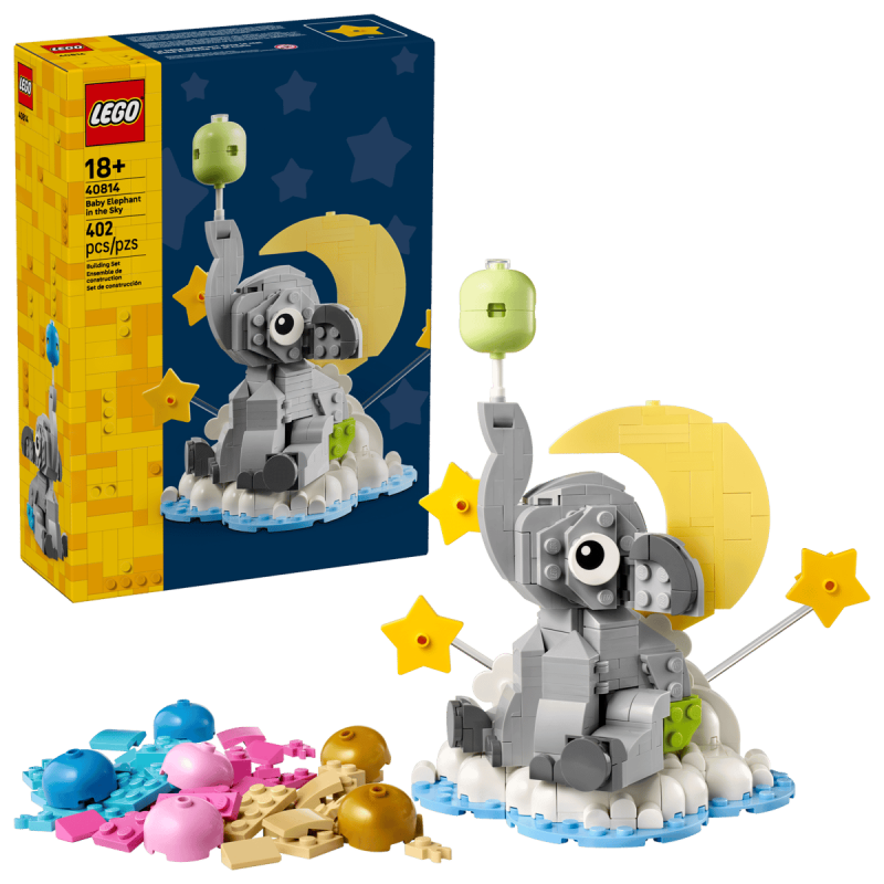 Lego 40814 Le bébé éléphant dans le ciel