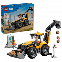 Lego 60480 Le tractopelle jaune