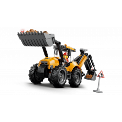 Lego 60480 Le tractopelle jaune