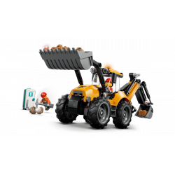 Lego 60480 Le tractopelle jaune