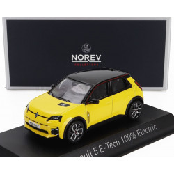 Norev Renault 5 E Tech Electrique 2024 Jaune et noir 1 43
