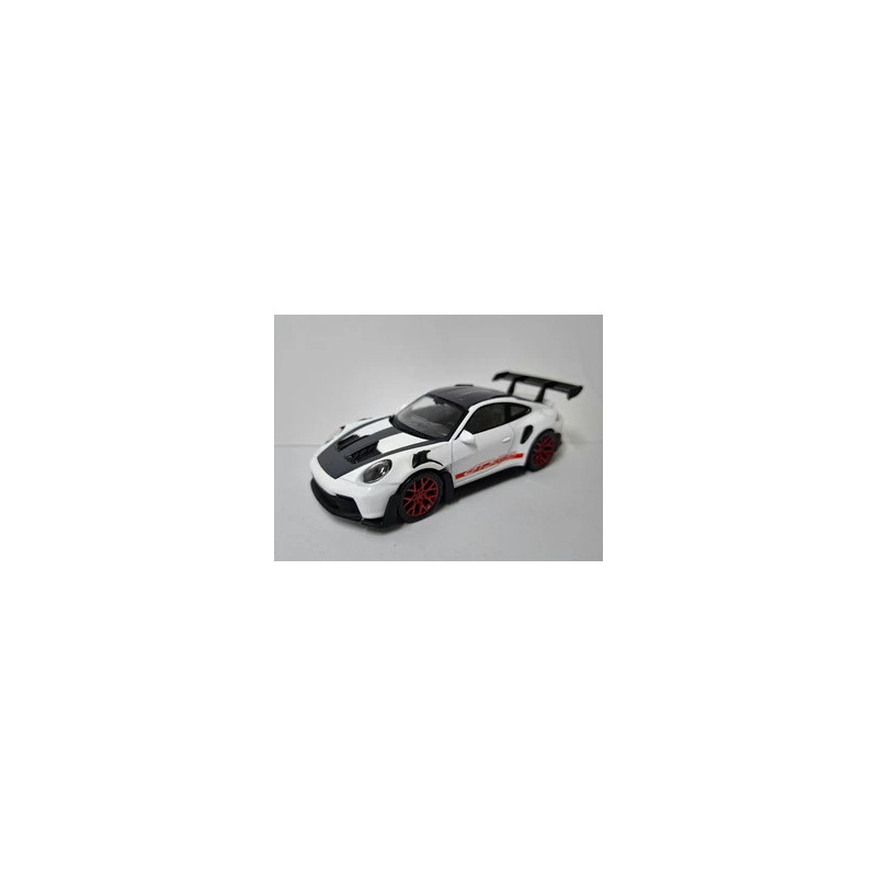Norev 1.43 Porsche 911 GT3 RS 2022 Blanc Pack Weissach jet-car