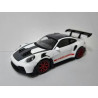 Norev 1.43 Porsche 911 GT3 RS 2022 Blanc Pack Weissach jet-car