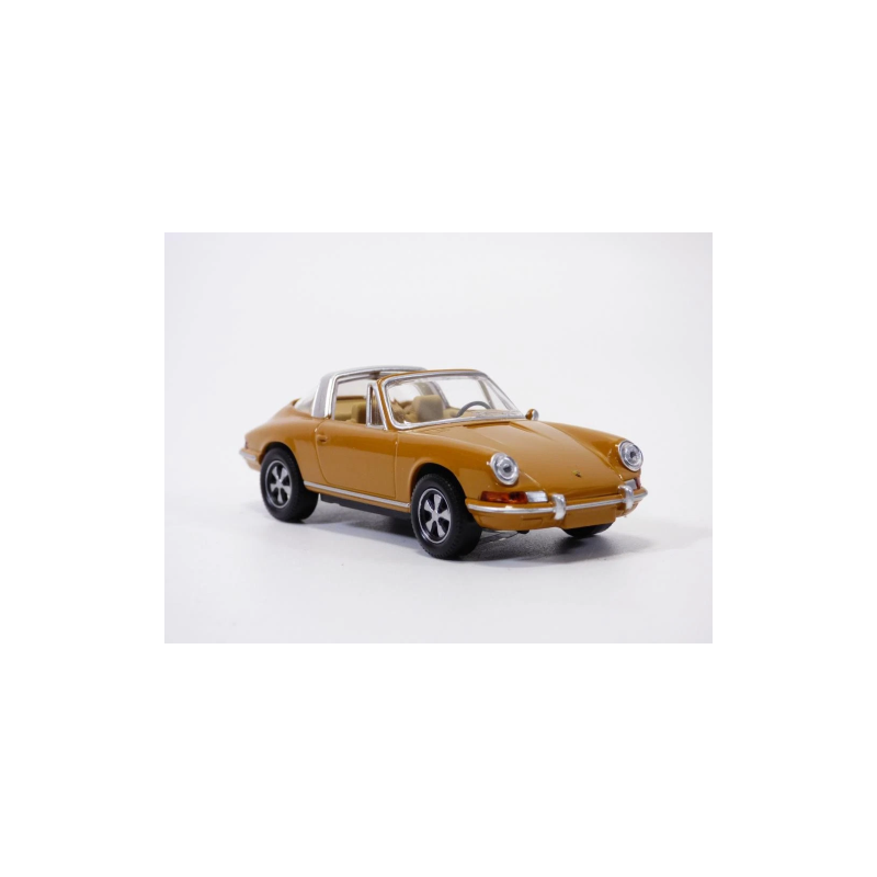 Norev 1.43 Porsche 911 Targa 1969 Brun Jet-car