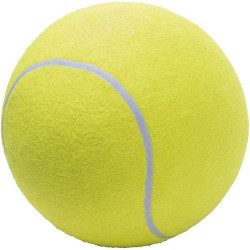 BALLE TENNIS GEANTE DIAMETRE 21CM