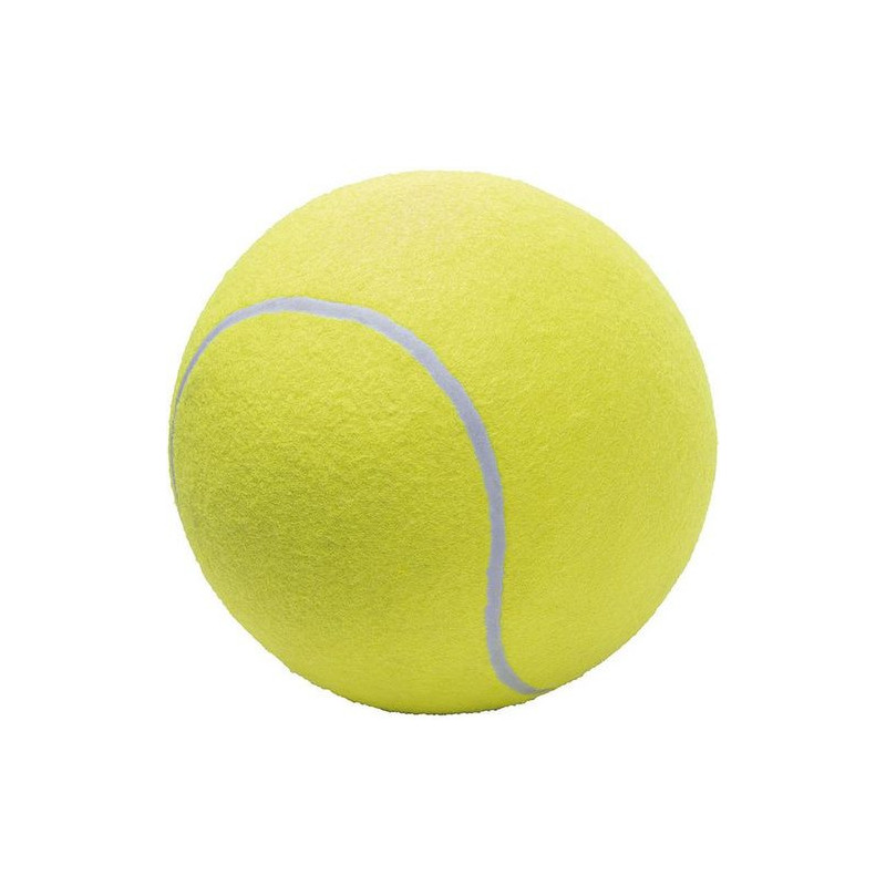 BALLE TENNIS GEANTE DIAMETRE 21CM