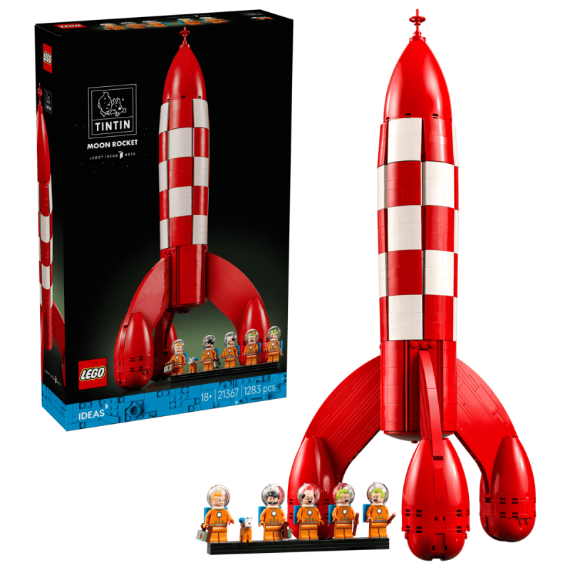 Lego 21367 La fusée de Tintin