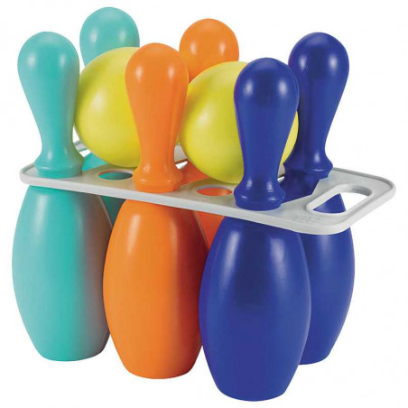 Ecoiffier 6 Quilles de Bowling de 23 cm en plastique
