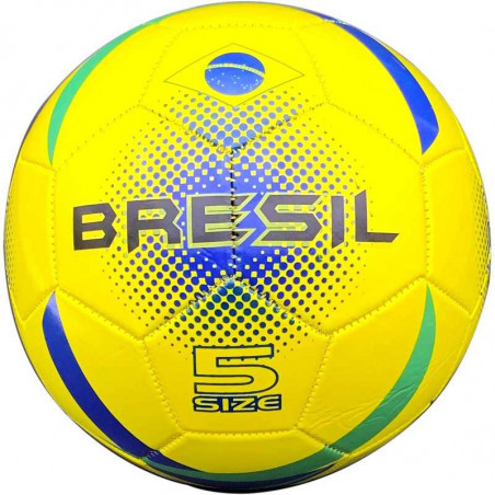 BALLON FOOT TAILLE 5 350G BRESIL
