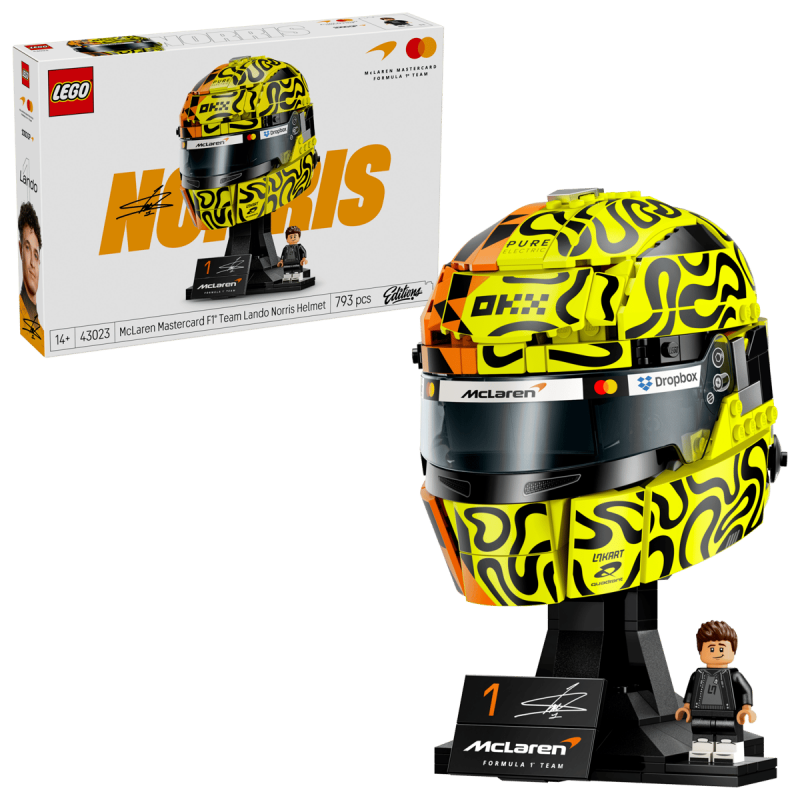 Lego 43023 Casque McLaren Mastercard F1 Norris