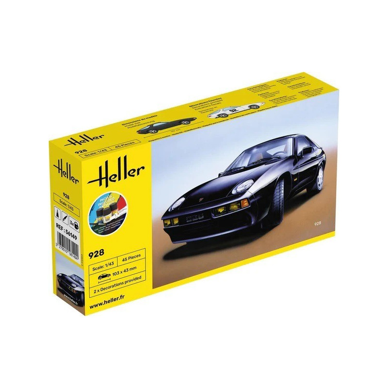 Heller Starter kit Porsche 928 1 43