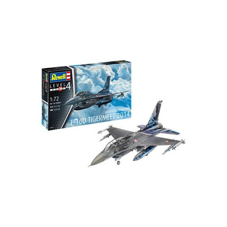 Revell Model Set 1 24 TigerMeet 1.72 F16