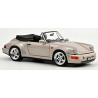Norev Porsche 911 Turbo Look Cabriolet 1992 Argent Zermatt métallisé 1 18