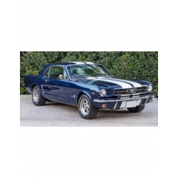 Norev Ford Mustang Coupé 1966 Bleu Brume Nocturne métallisé 1 18