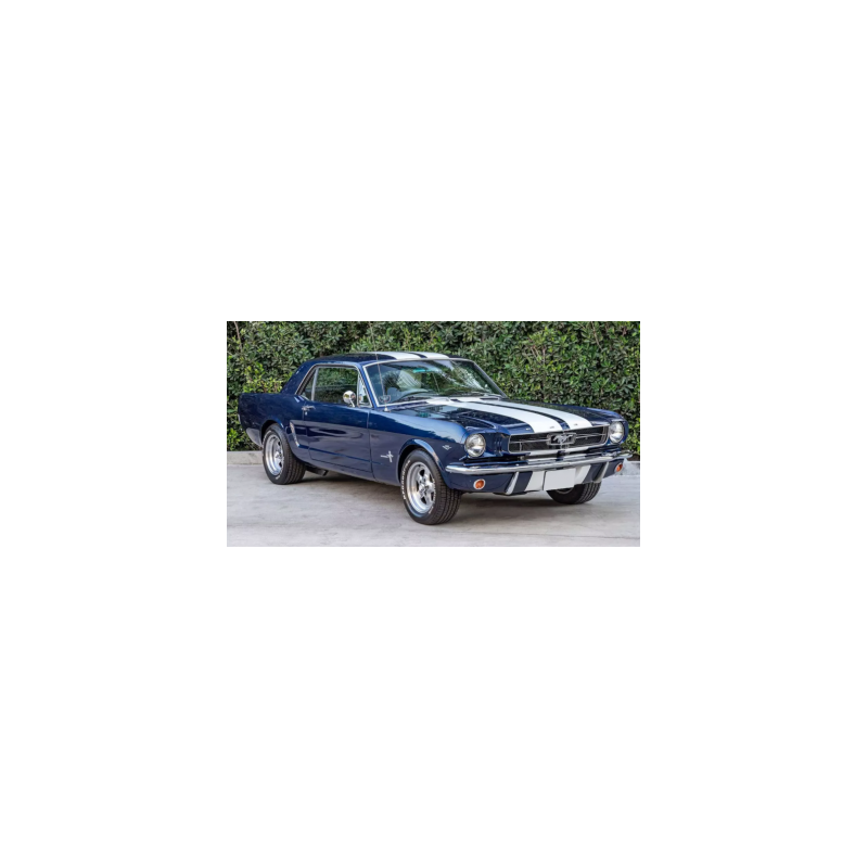 Norev Ford Mustang Coupé 1966 Bleu Brume Nocturne métallisé 1 18