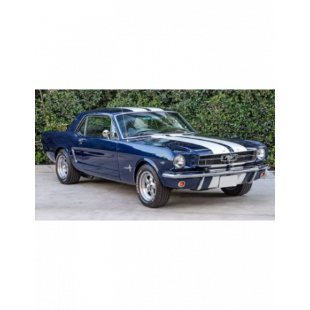 Norev Ford Mustang Coupé 1966 Bleu Brume Nocturne métallisé 1 18