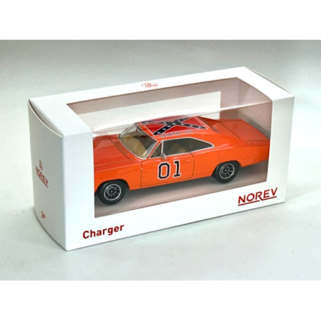Norev Dodge Charger 1969 General Lee Jet car 1 43