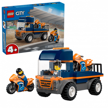 Lego City 60491 Le transporteur de motos