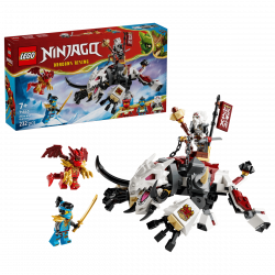 Lego Ninjago 71863 Zilvar et Grimtak la bête draconique